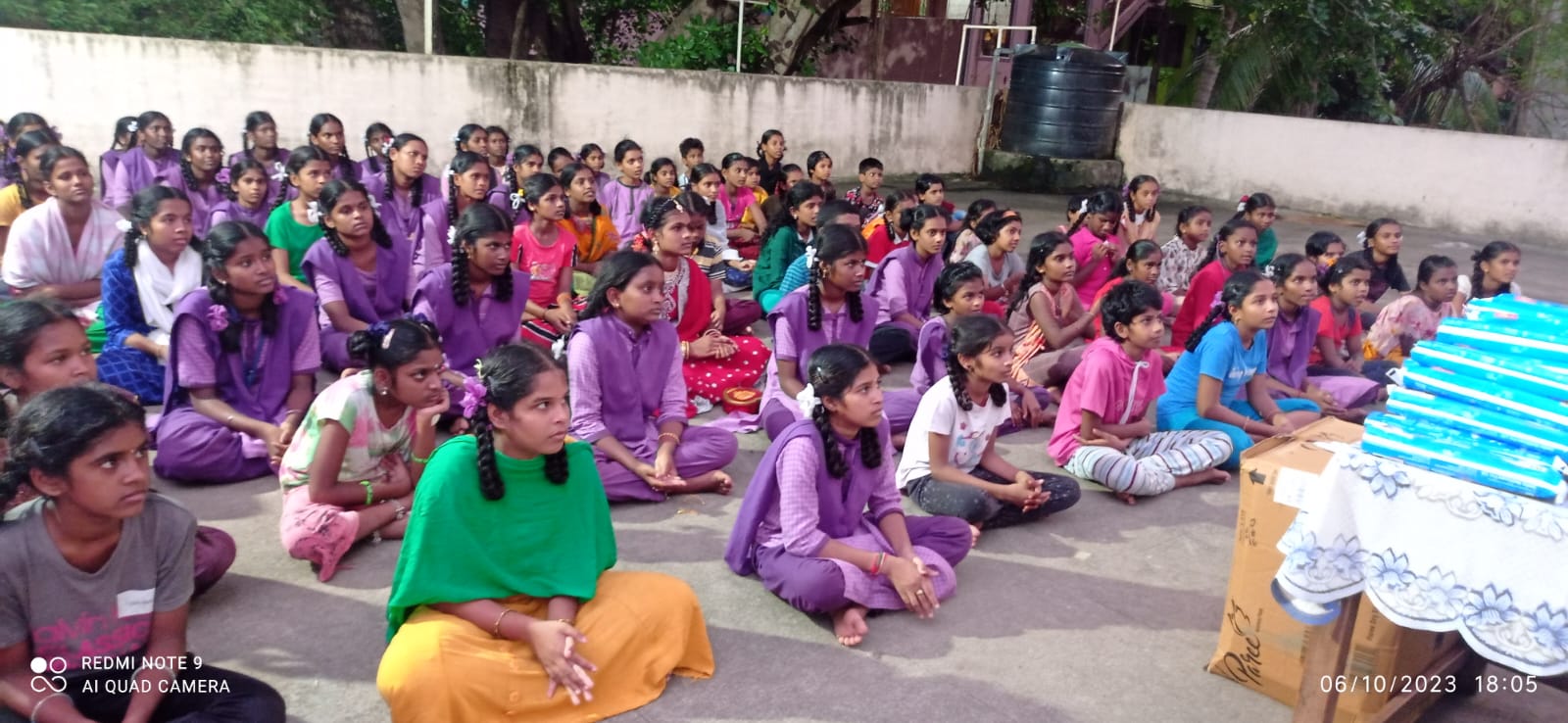 Sanitary Napkins  Distribution2